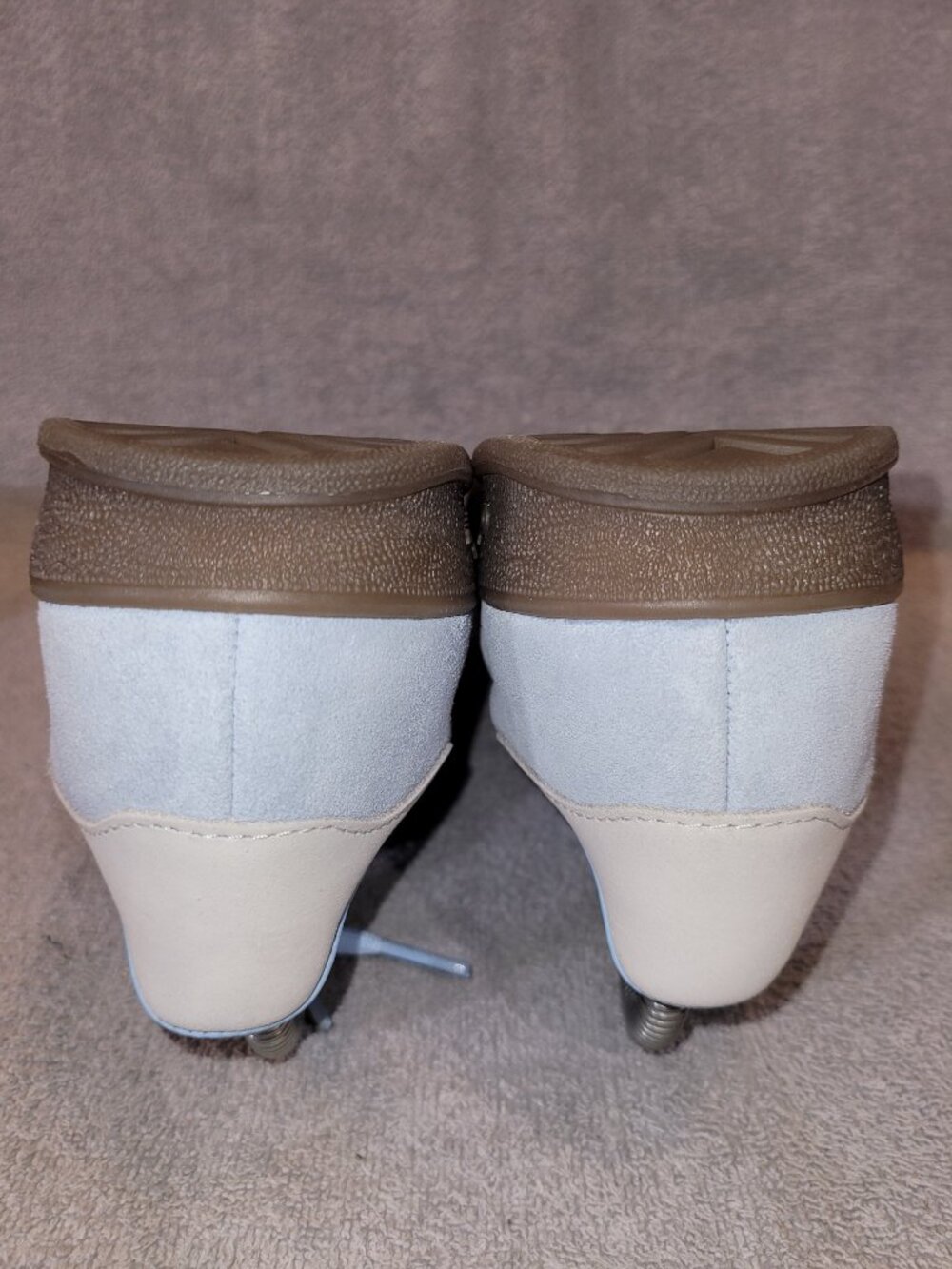 Adidas Gazelle Women's Size 7 Sky Blue White Tan Gum Sneakers JI2717 (#2471) - Picture 16 of 16